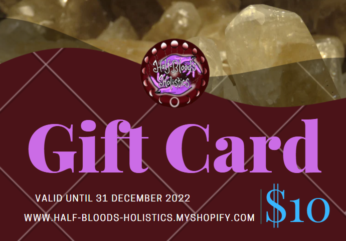 Half-Blood's Holistics Gift Card