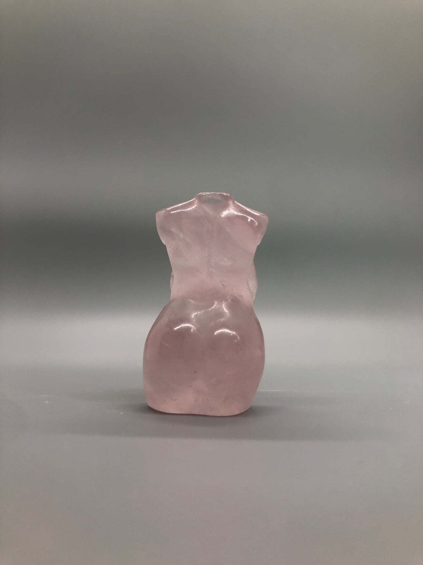 Mini Rose Quartz Size Queen Body Carving