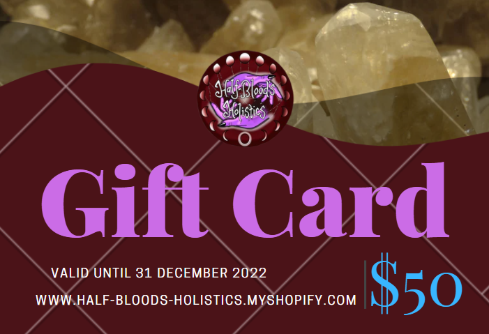 Half-Blood's Holistics Gift Card