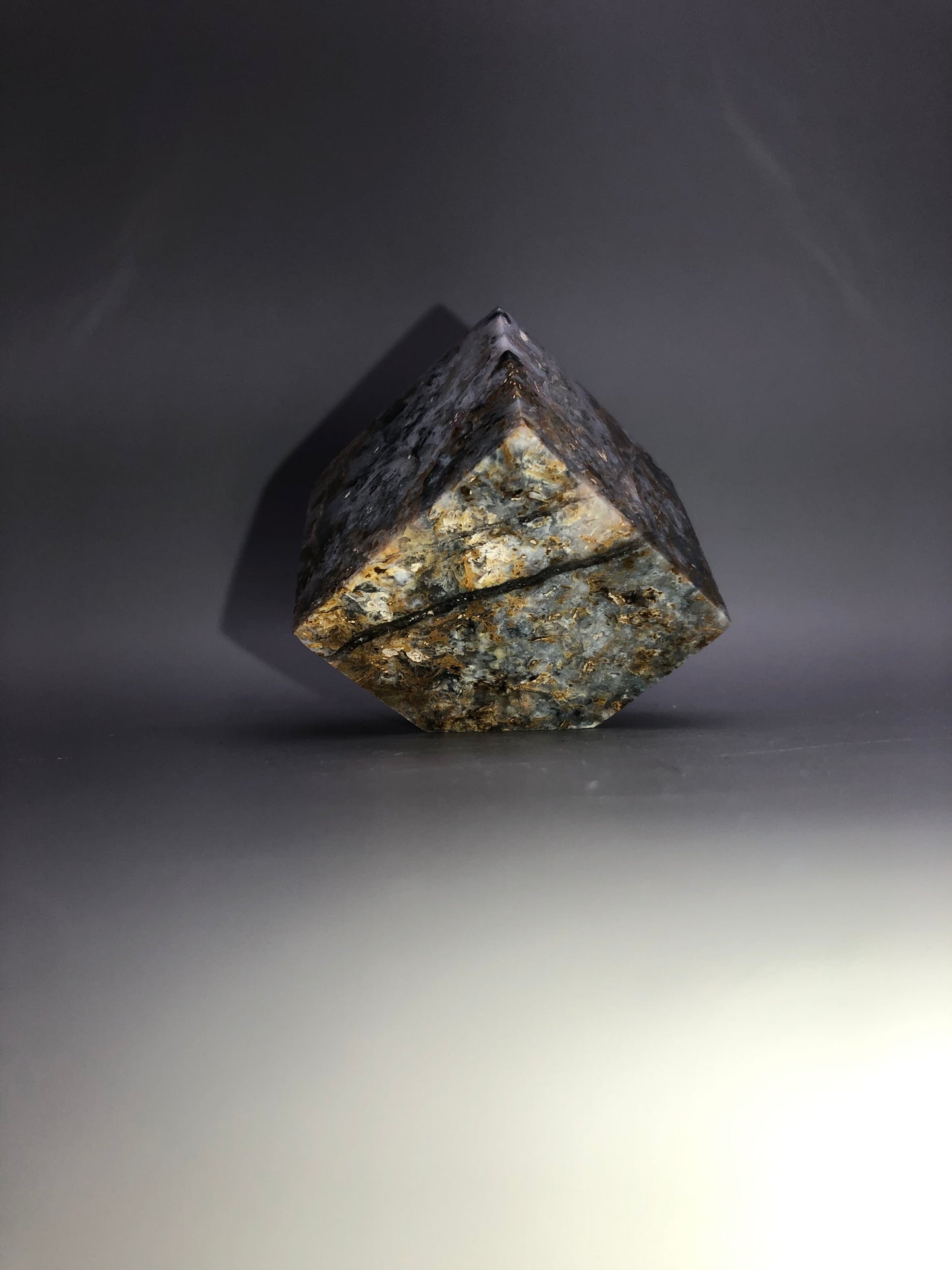 Ocean Jasper Cube
