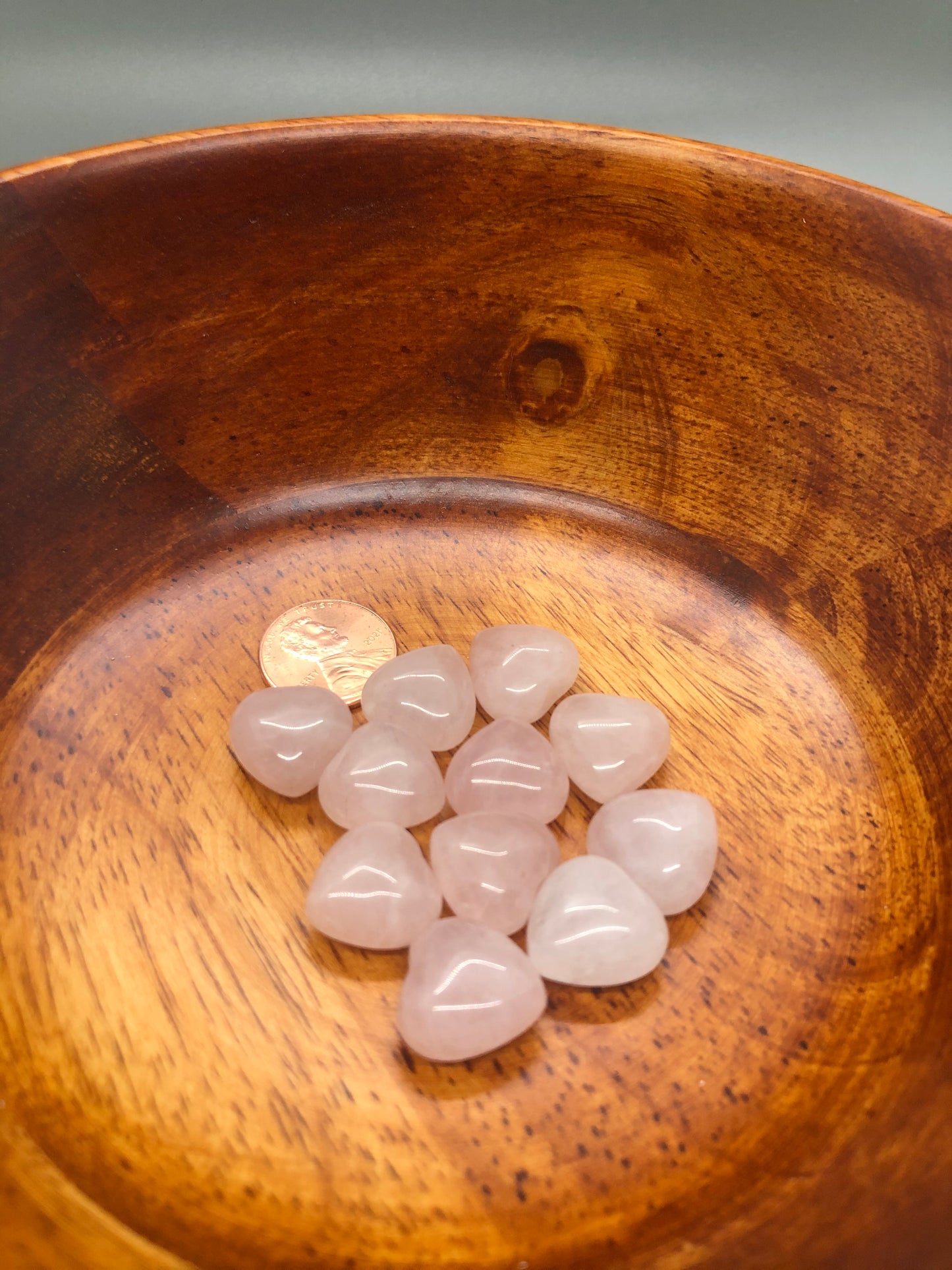 Mini Rose Quartz Heart