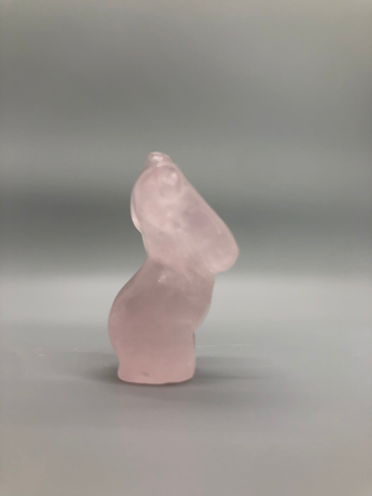 Mini Rose Quartz Size Queen Body Carving