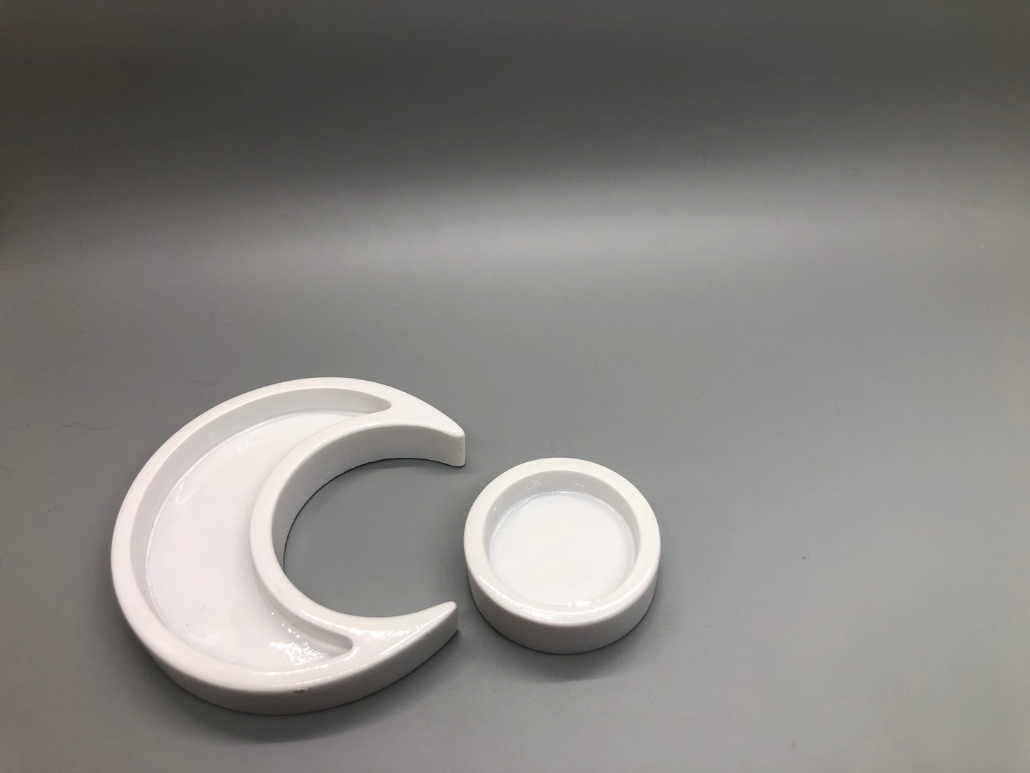 Moon Trinket Dish 2 Piece Set