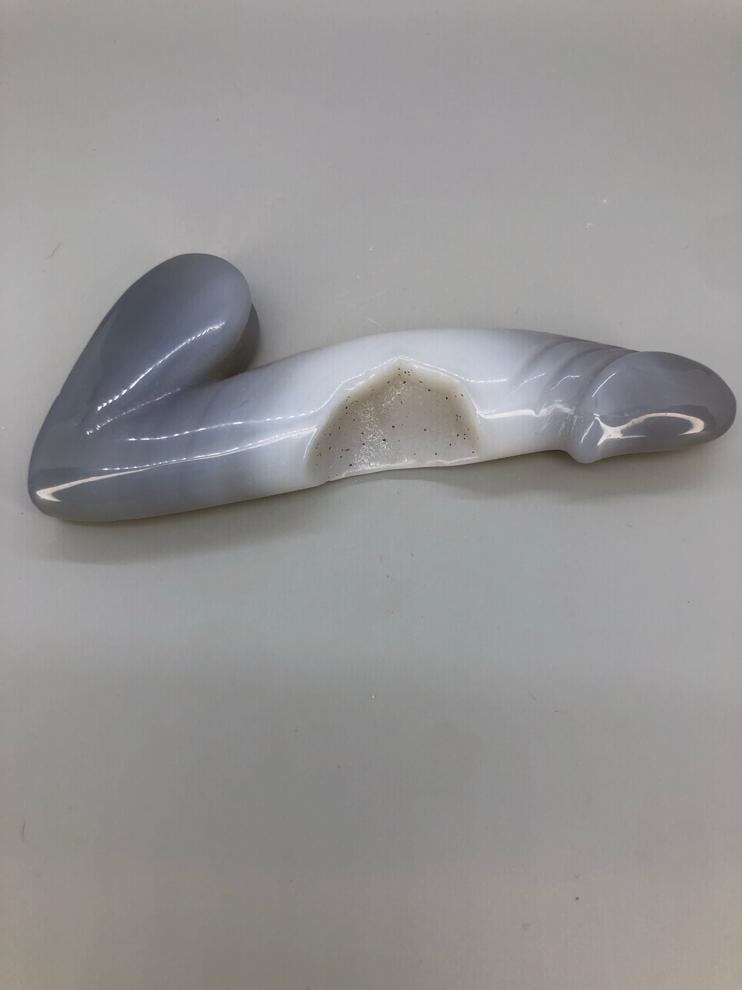 Druzy Agate Phallus