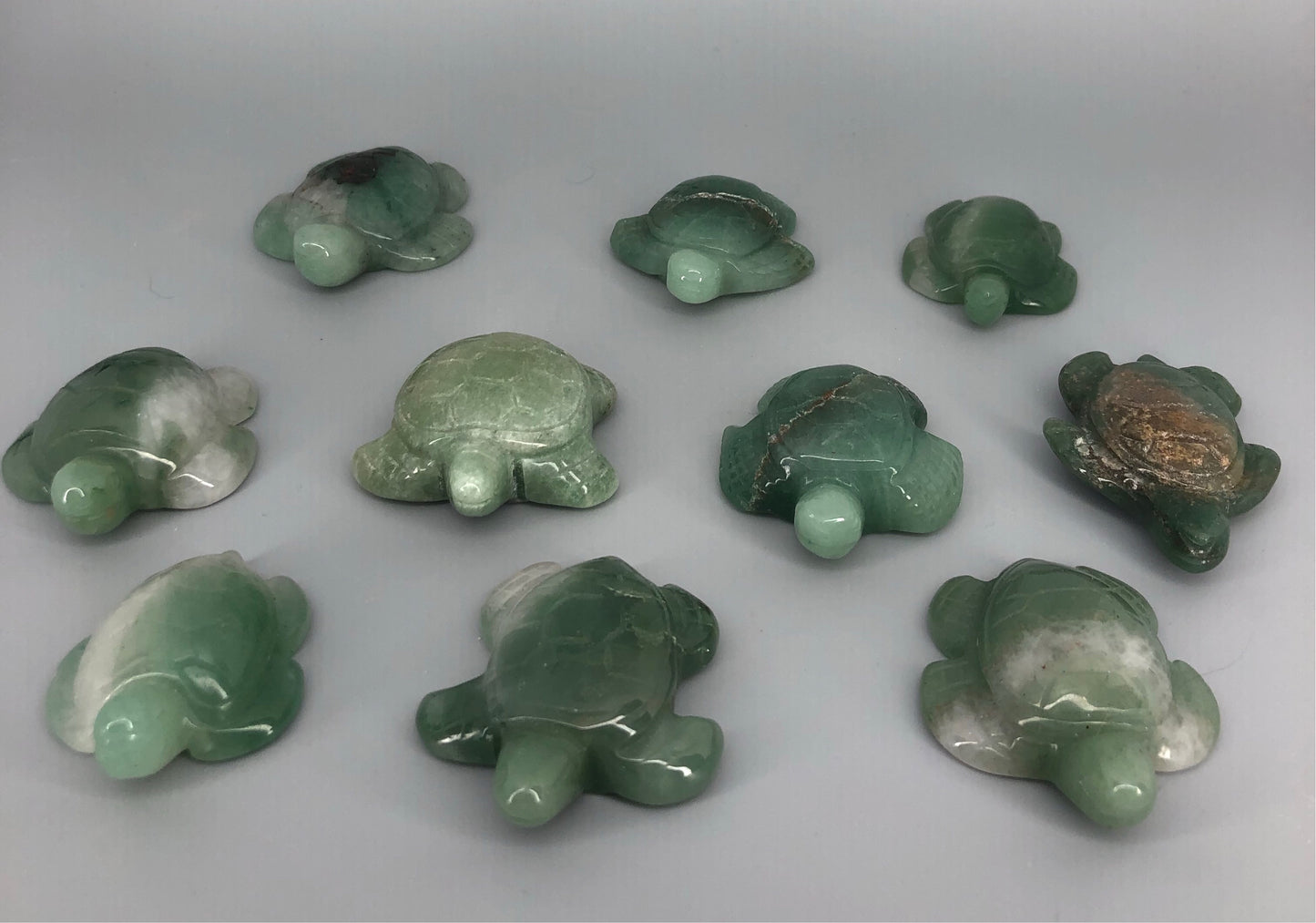 Green Aventurine Turtle