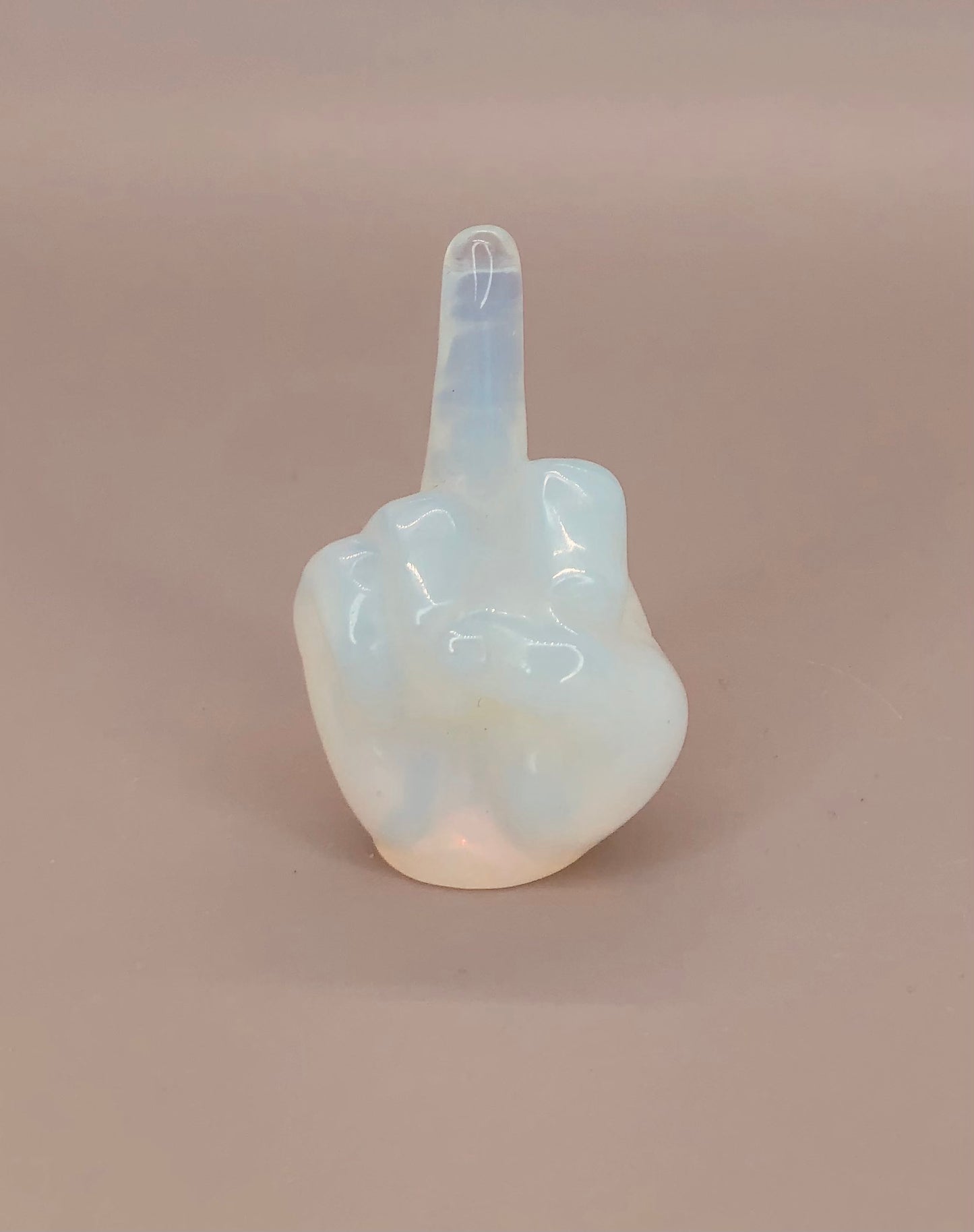 Opalite Middle Finger