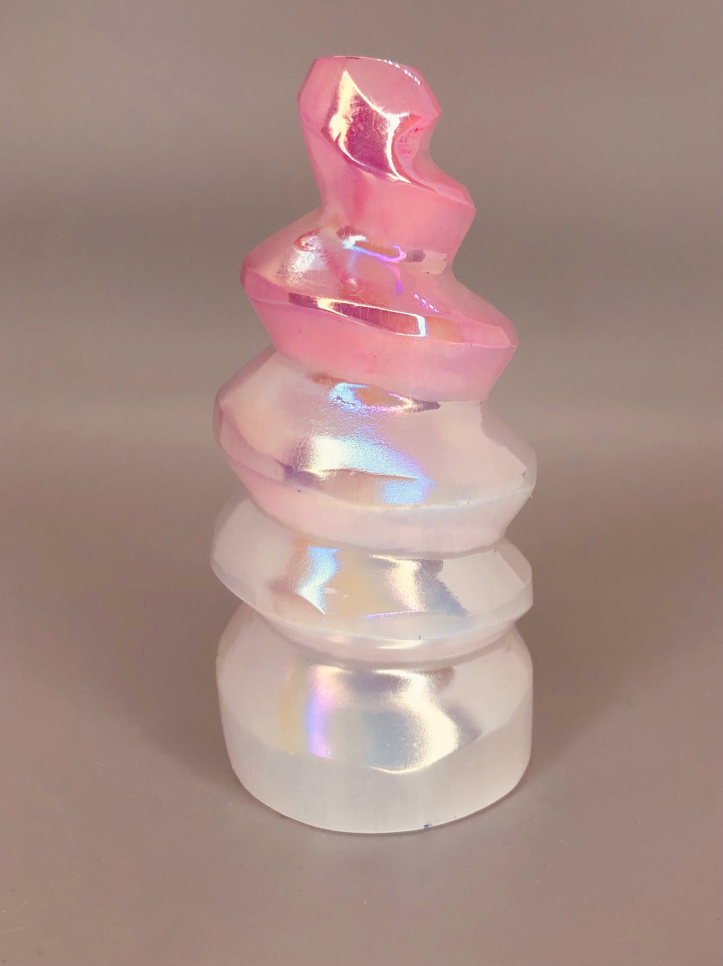 Aura Satin Spar Selenite Towers