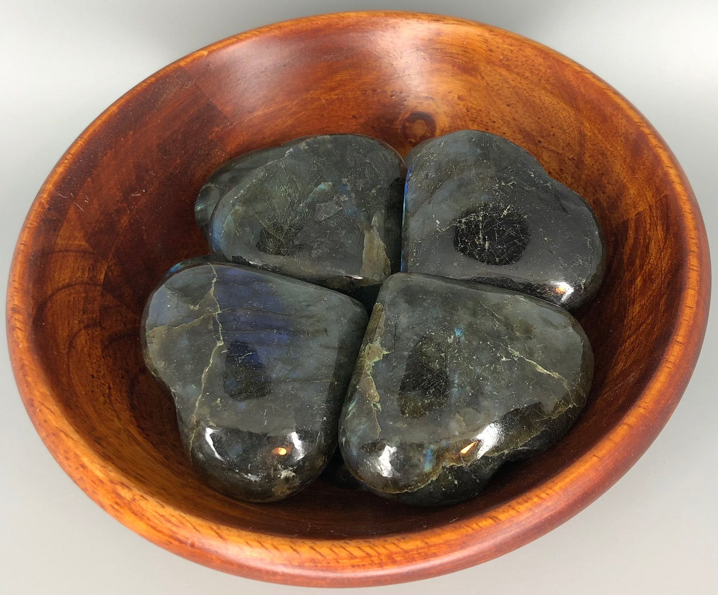 Labradorite Heart