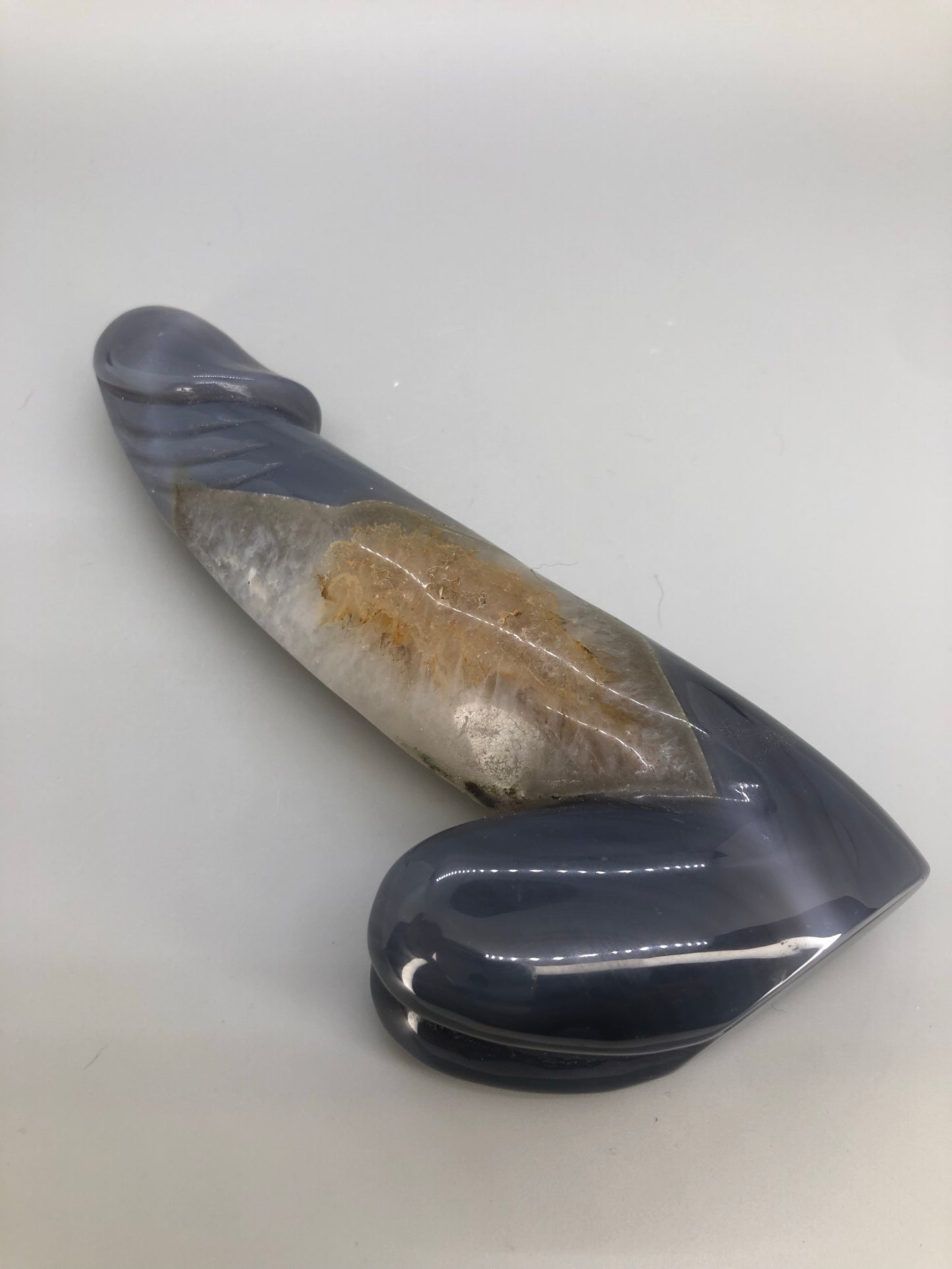 Druzy Agate Phallus