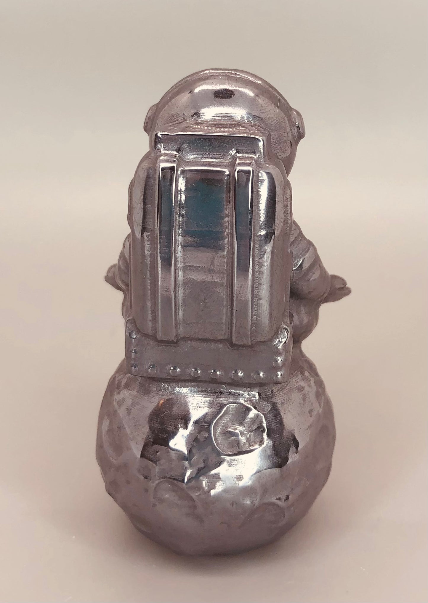Hematite Peace Astronaut on the Moon