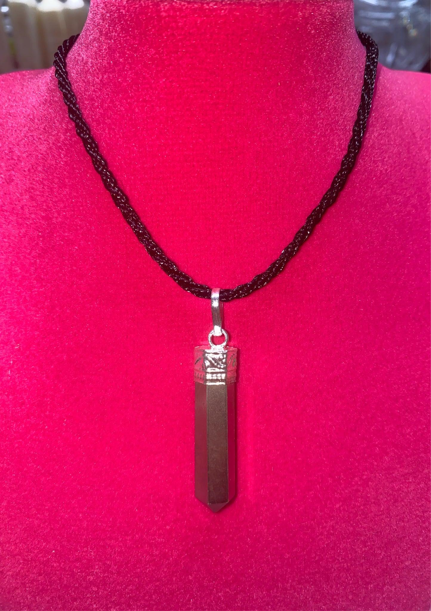Pyrite Point Pendant