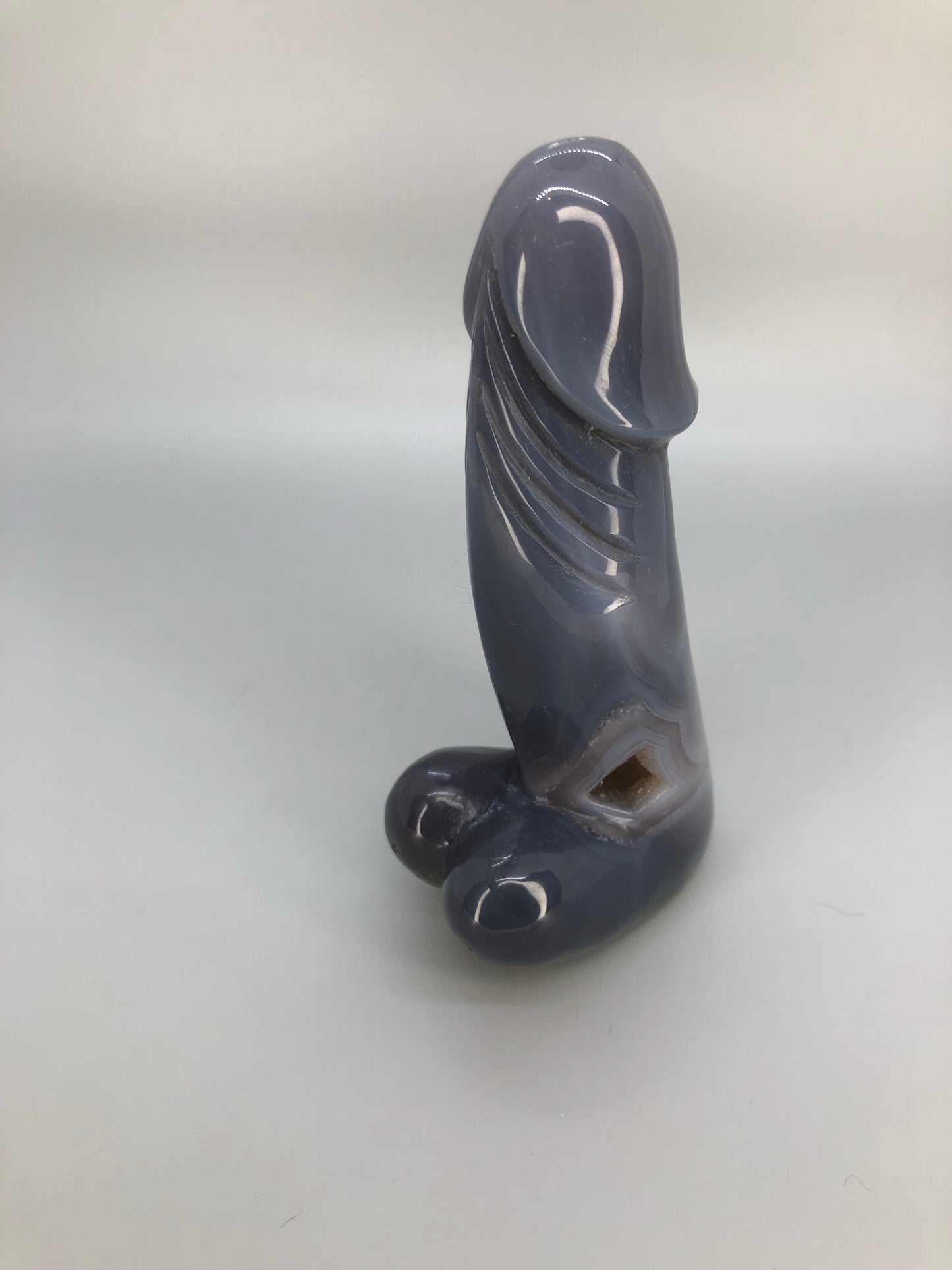 Druzy Agate Phallus