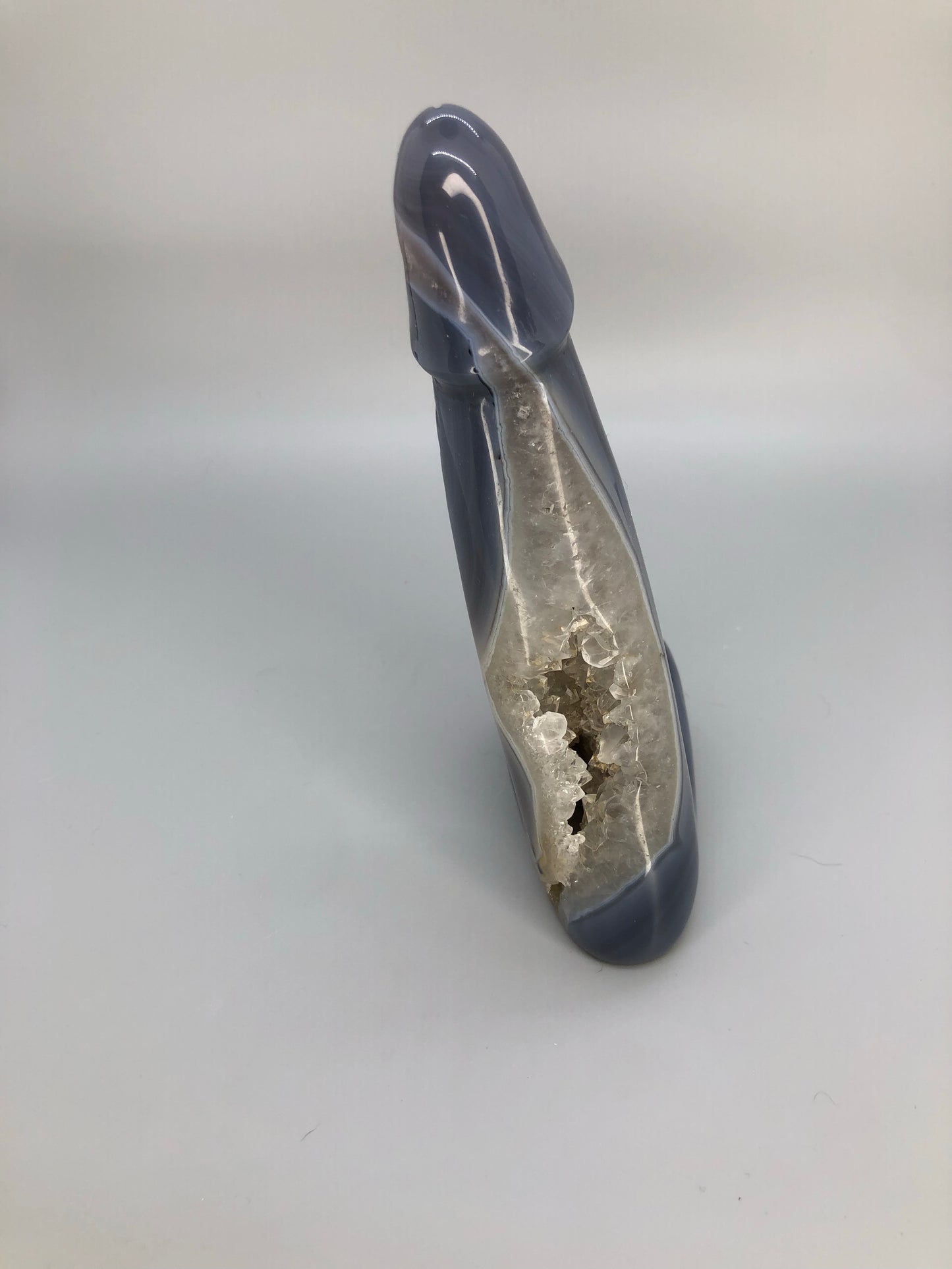 Druzy Agate Phallus