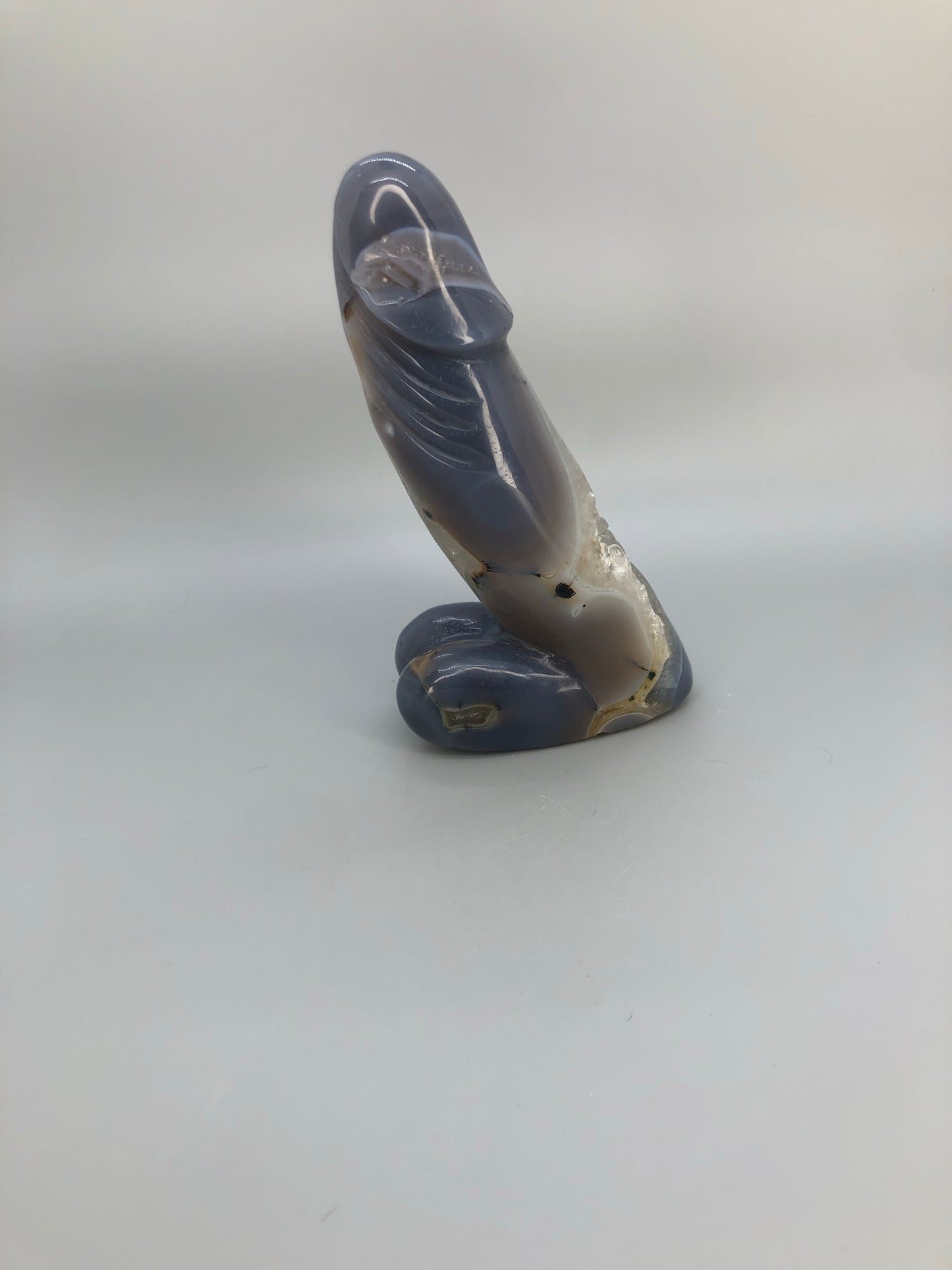 Druzy Agate Phallus