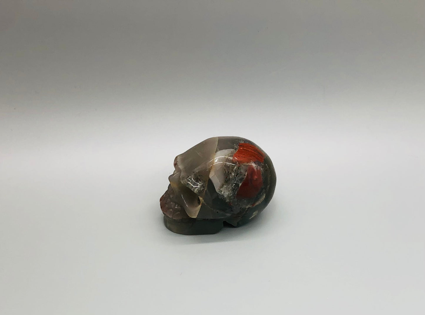 African Bloodstone Crystal Skull