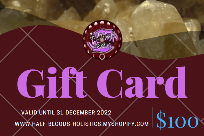 Half-Blood's Holistics Gift Card