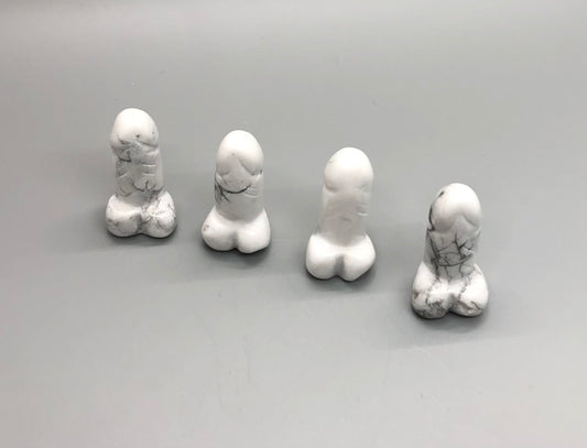Howlite Phallus