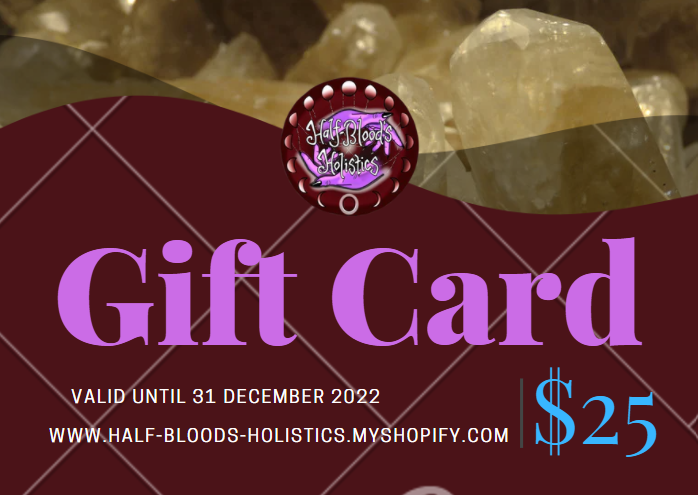 Half-Blood's Holistics Gift Card