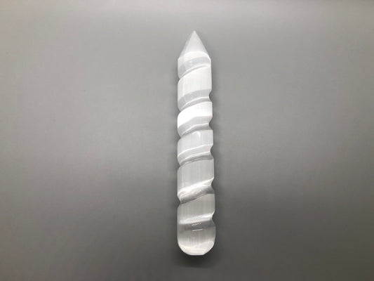 Satin Spar Selenite Wand