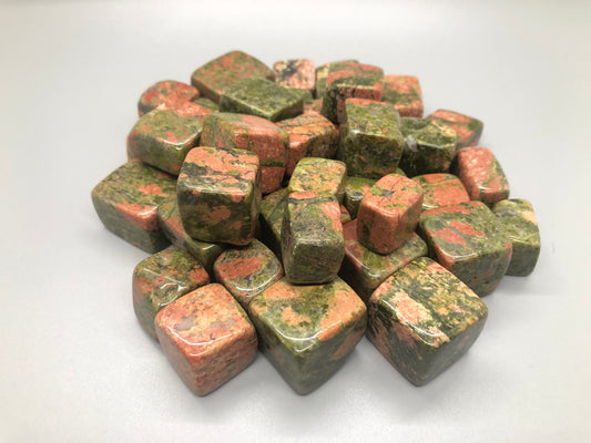 Unakite Cube