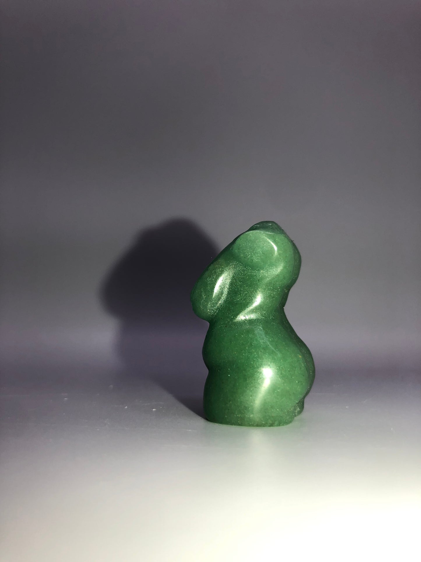 Mini Green Aventurine Size Queen Body Carving