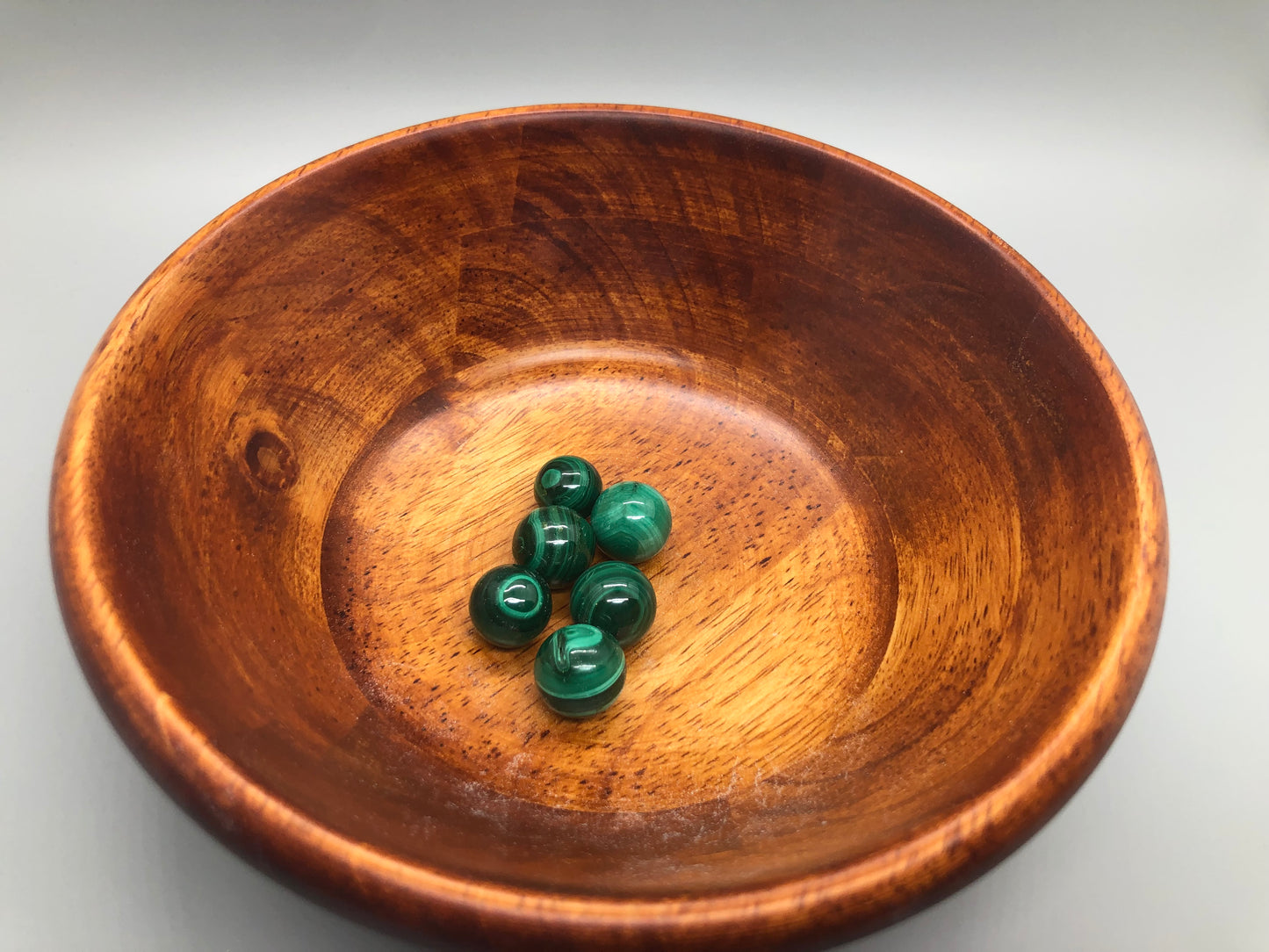 Mini Malachite Spheres