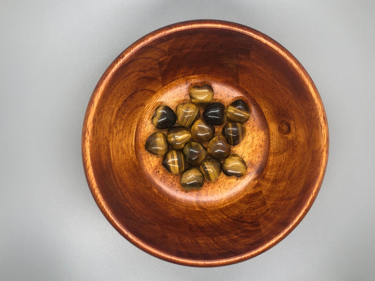 Mini Tigers Eye Heart