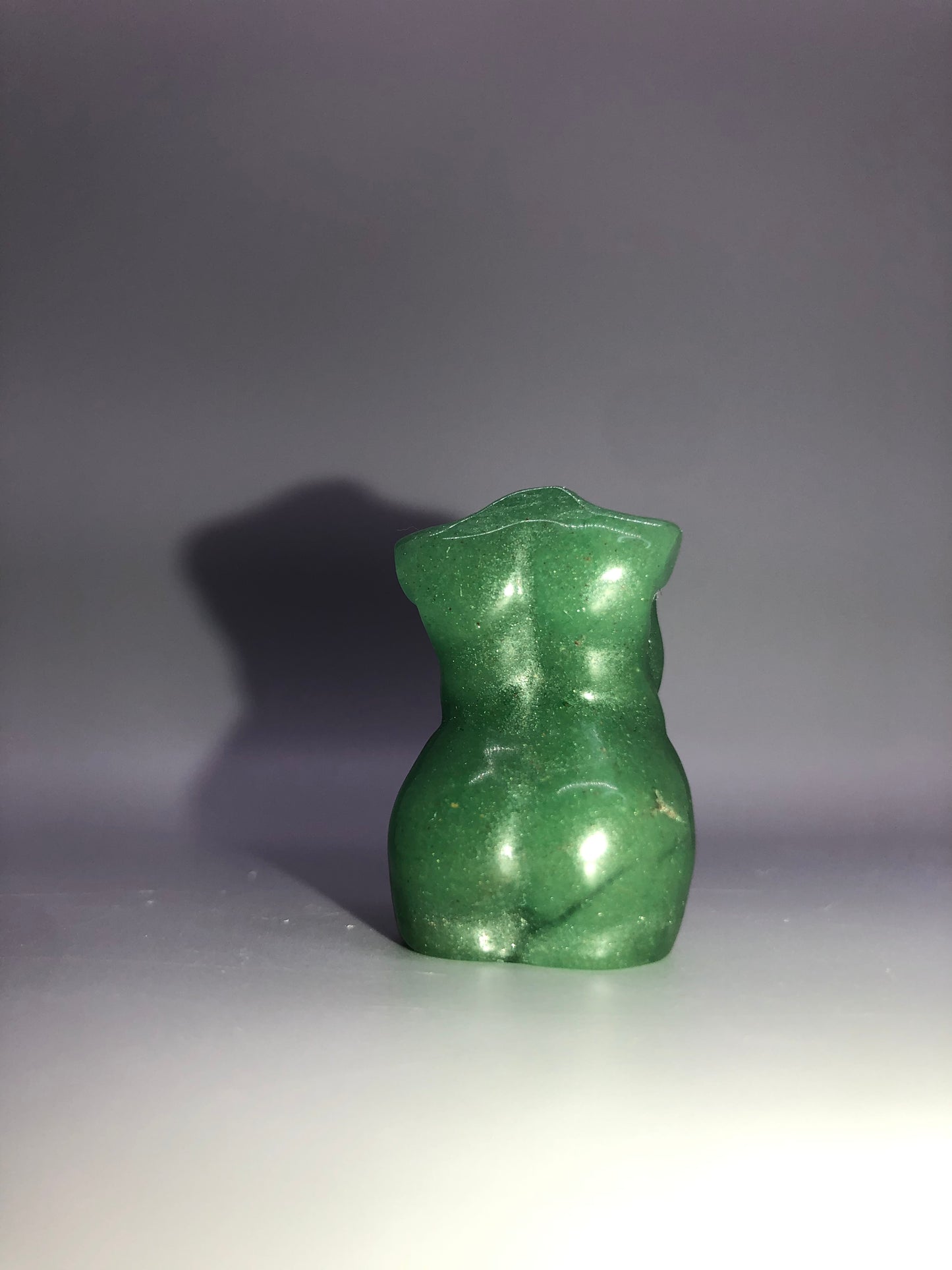 Mini Green Aventurine Size Queen Body Carving