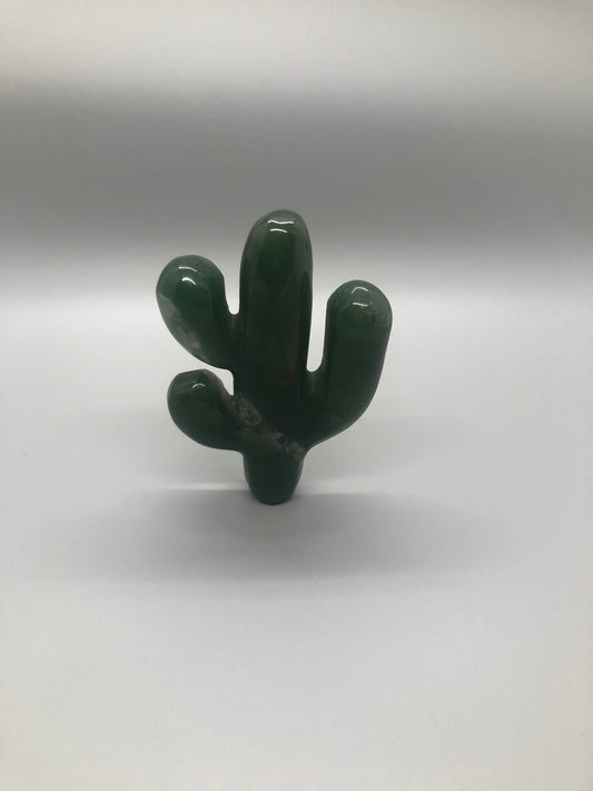 Green Aventurine Cactus