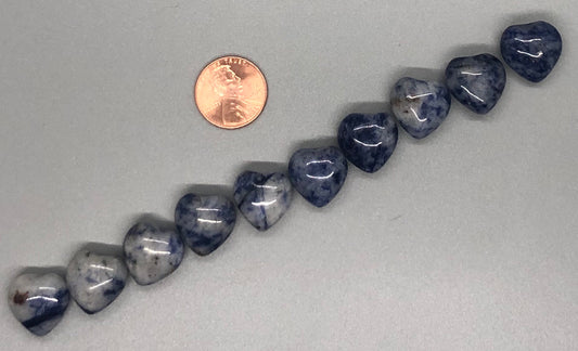 Mini Sodalite Heart