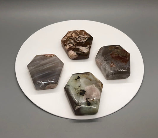 Flower Agate Coffin