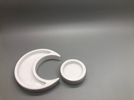 Moon Trinket Dish 2 Piece Set