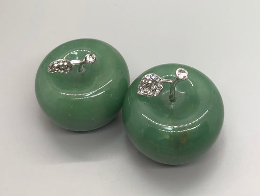 Green Aventurine Apple