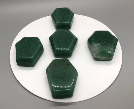 Green Aventurine Coffin