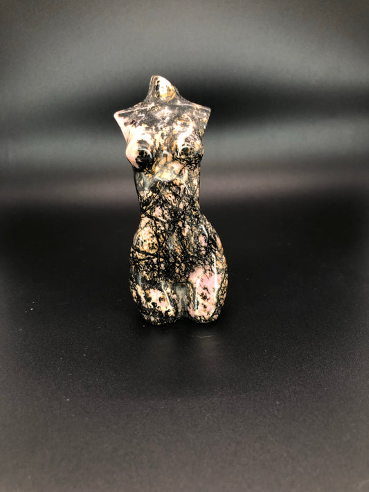 Rhodonite Female Goddess Body