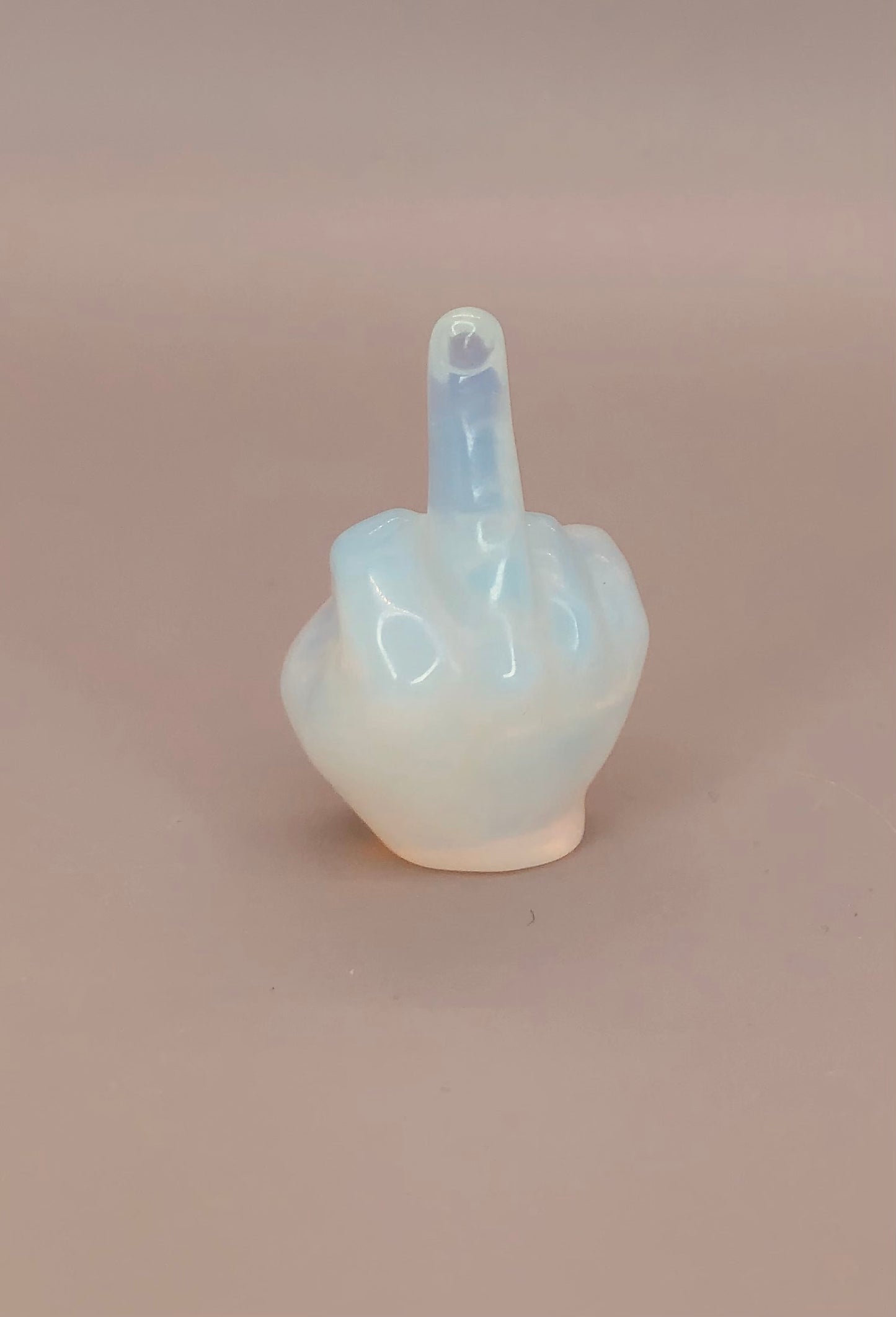 Opalite Middle Finger
