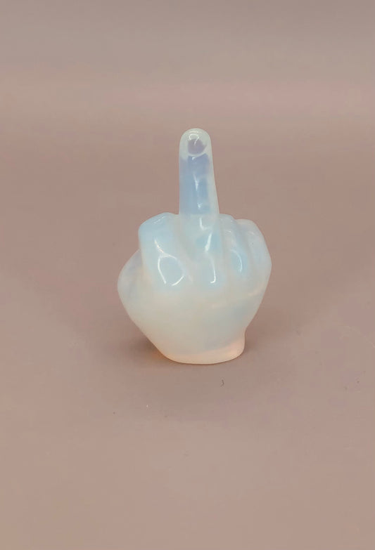 Opalite Middle Finger