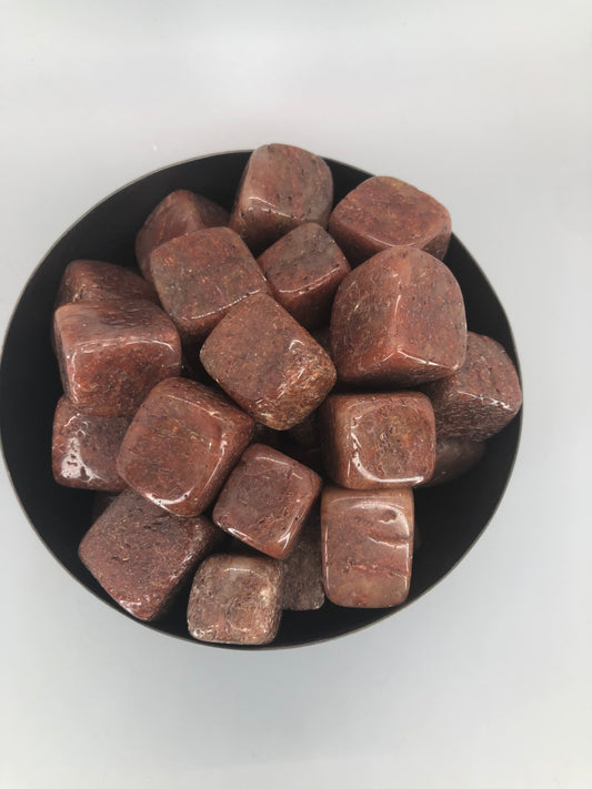Red Agate Cubic Tumble