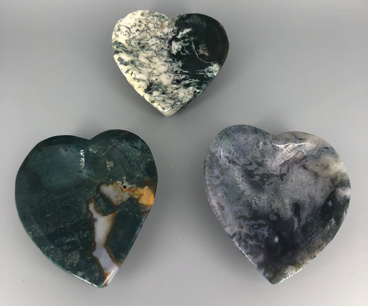 Moss Agate Trinket Dish