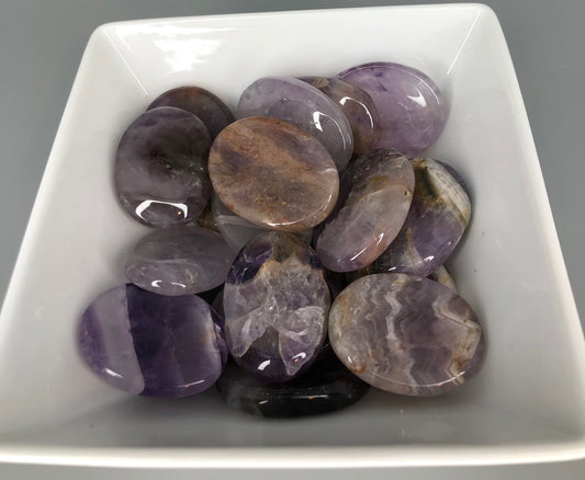 Small Amethyst Worry Stone