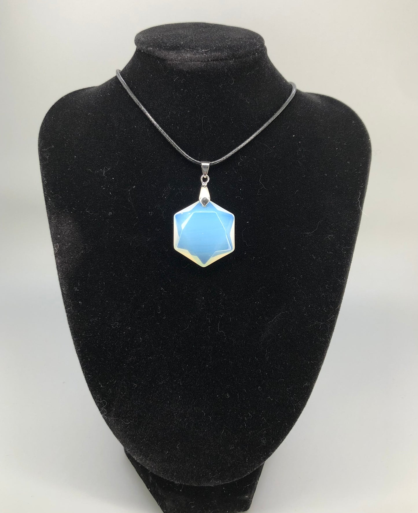 Hexagonal Crystal Necklace