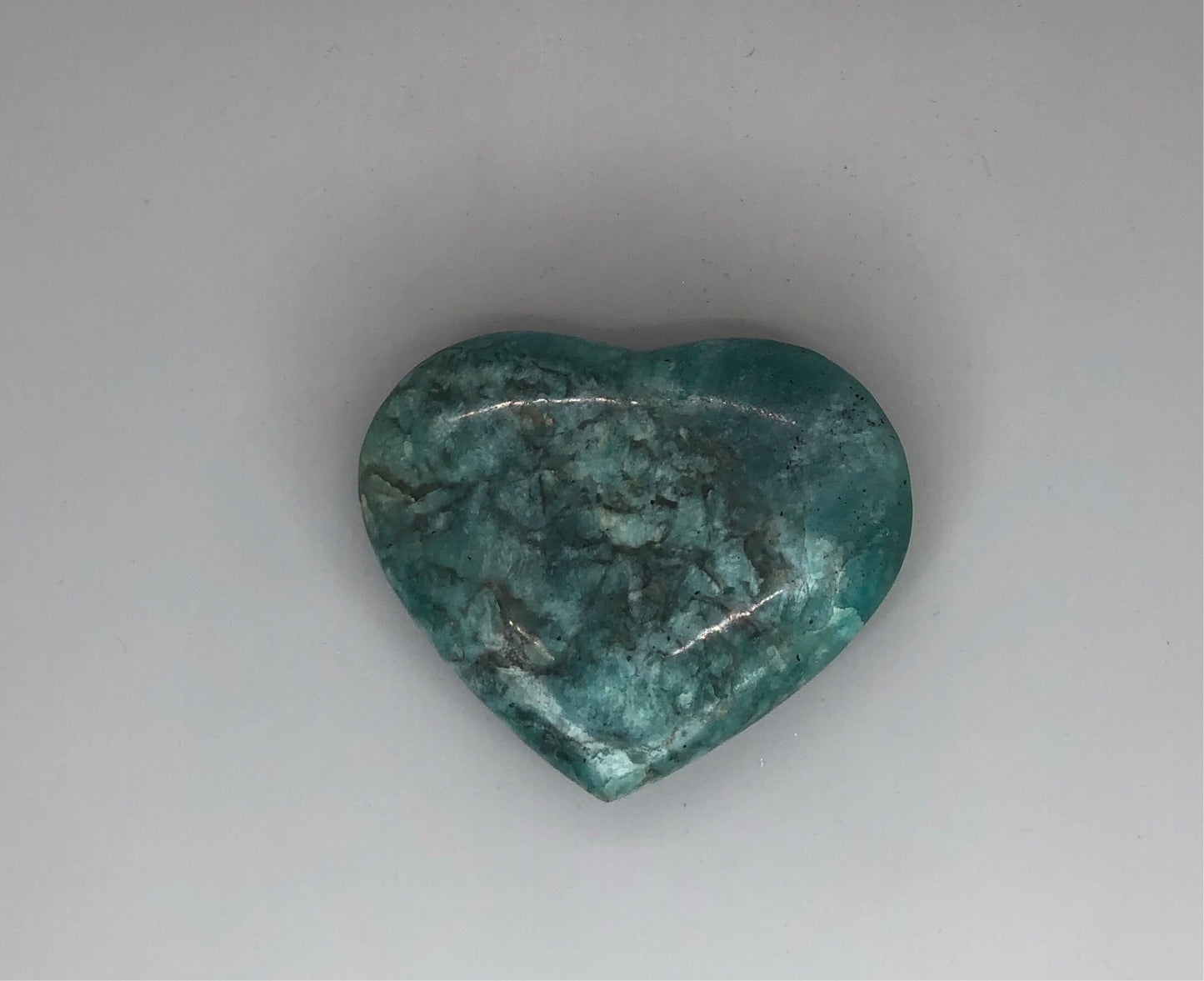 Amazonite Heart