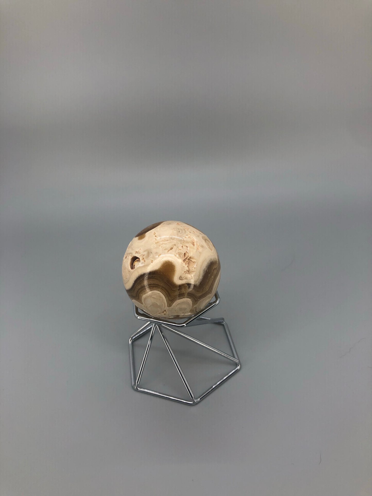 Chocolate Calcite Sphere