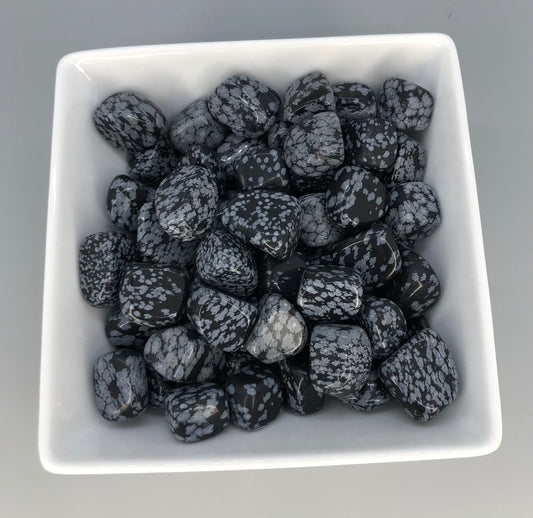 Snowflake Obsidian Tumble