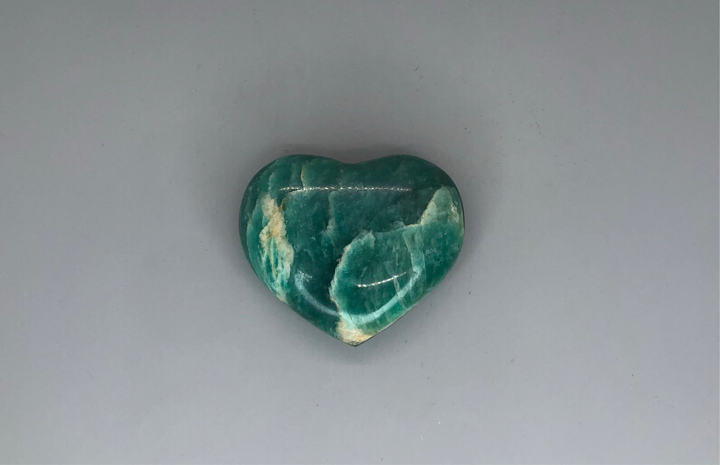 Amazonite Heart