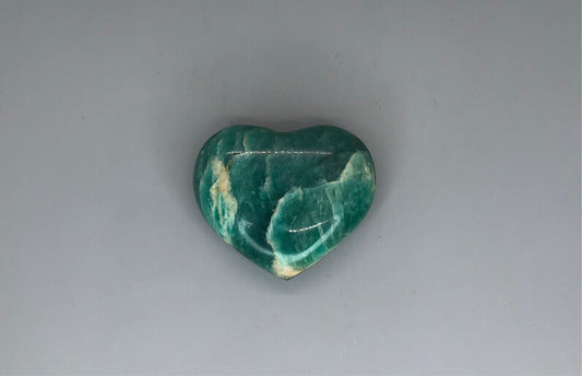 Amazonite Heart
