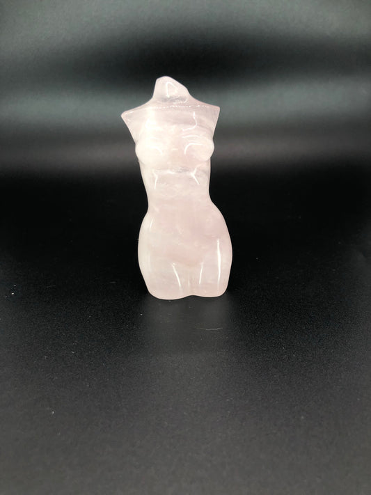Rose Quartz Female Goddess Body