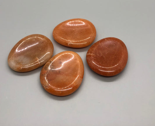 Carnelian Palm Stone