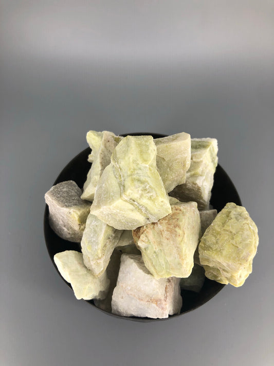 Yellow Banded Serpentine Raw