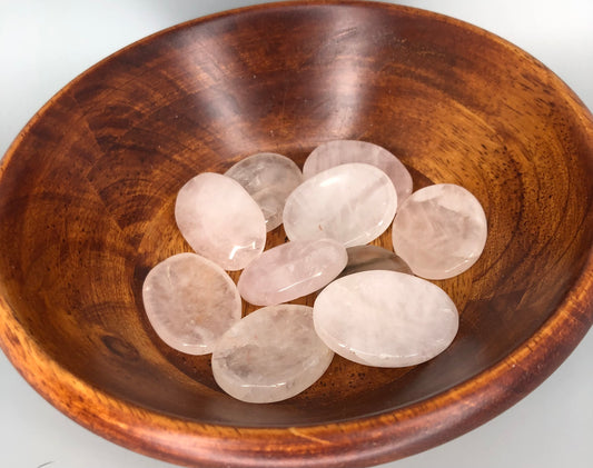 Small Rose Quartz Worry Stone